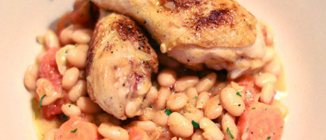 Быстрое рагу из курицы