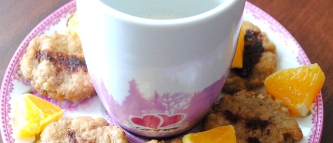 Творожно–банановое печенье