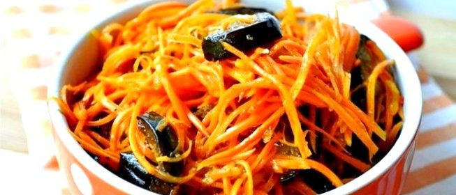 Баклажаны жареные с луком и морковью