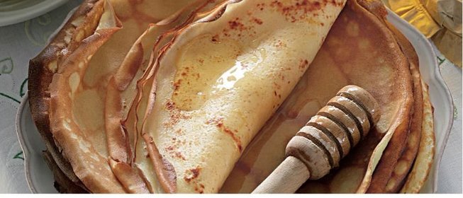 Лимонные блины