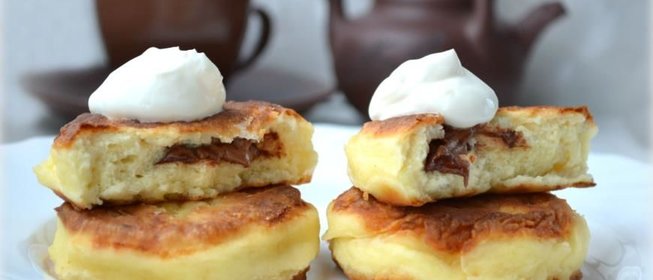 Сырники с шоколадным сюрпризом