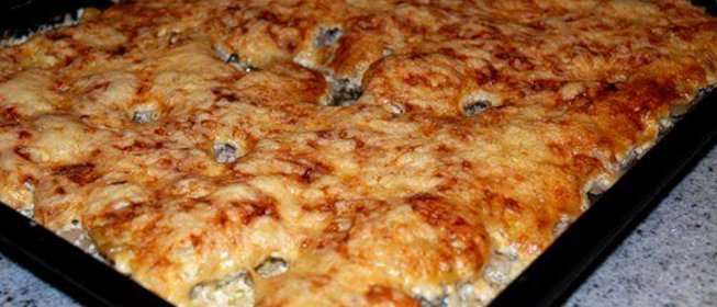 Запеканка с баклажанами и свининой