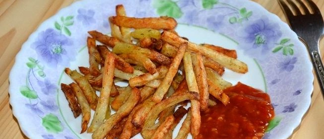 Картофель Фри в аэрогриле