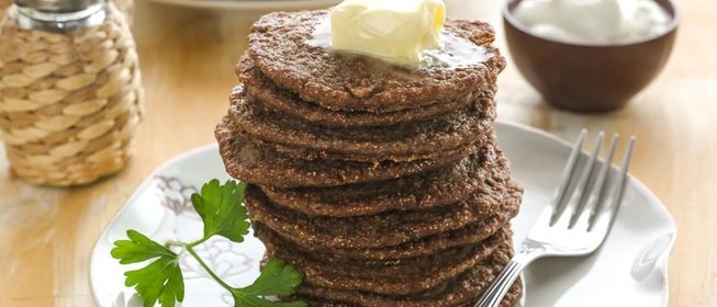 Печеночные оладьи из куриной печени