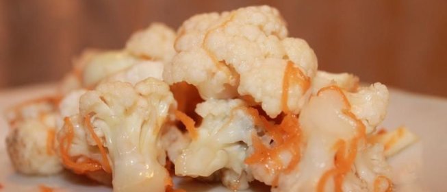 Цветная капуста по-корейски