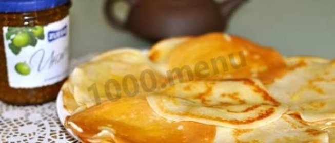 Блины на блиннице