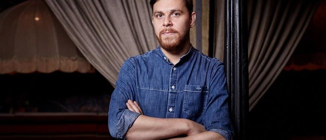 Блины с морковью и лососем от Максима Мясникова