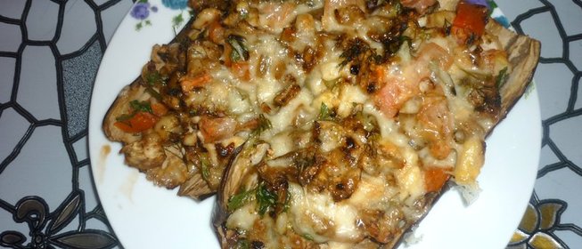 Фаршированные баклажаны по‑каталонски