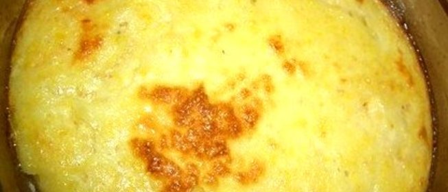 Запеканка из кукурузной каши