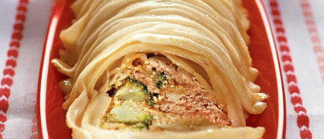 Запеканка из макарон