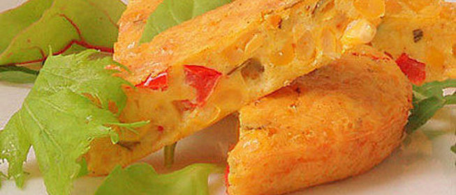 Запеканка с сыром и кукурузой