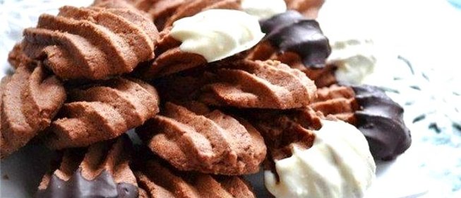 Печенье «Кошачьи лапки» с шоколадом