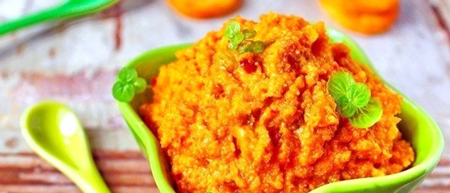 Пикантная закуска из тыквы и копченого тунца