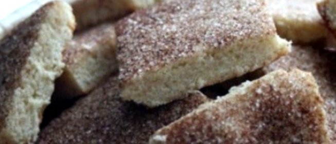 Песочное печенье с корицей