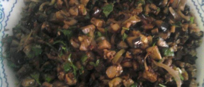 Баклажаны в яйце