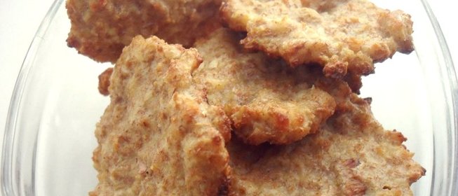 Творожно-овсяное печенье