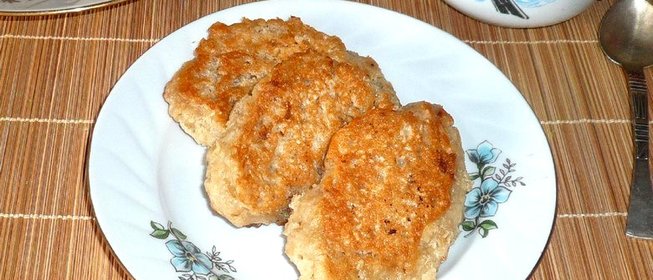 Овсяные оладьи с манкой