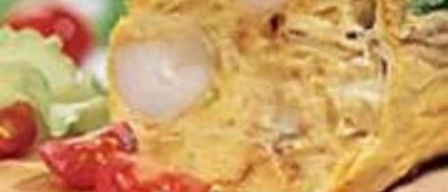 Фриттата (омлет) с молодым картофелем и сыром