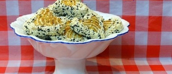 Печенье Нежное из кунжутной муки