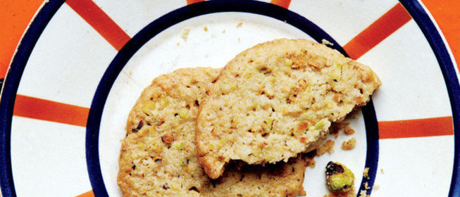 Овсяное печенье с фисташками