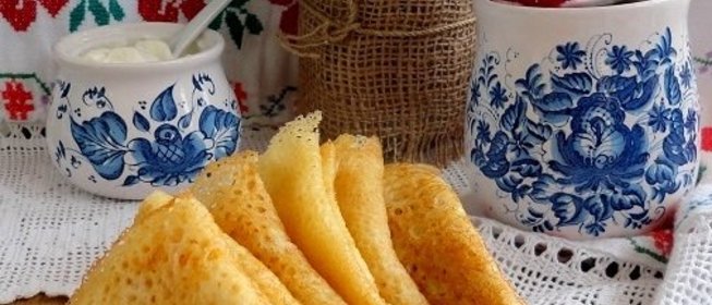 Ажурные блинчики