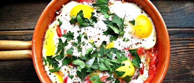 Запеканка из яиц