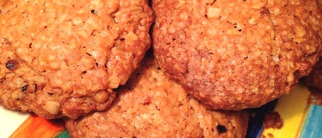 Овсяное печенье без яиц