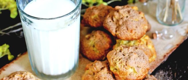 Нежное яблочное печенье