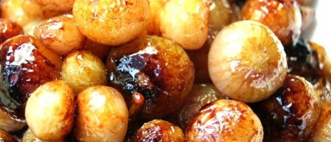 Глазированный лук-шалот