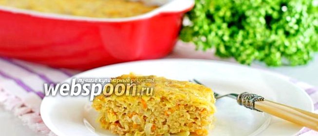 Запеканка с картофелем и фаршем