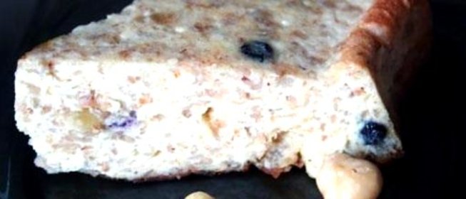 Творожная запеканка с овсяными хлопьями