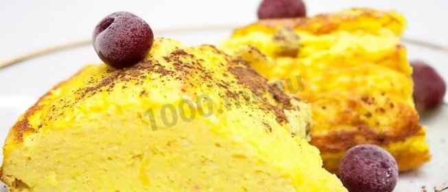Воздушный сырник без жарки