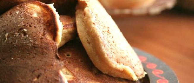 Диетические банановые оладьи