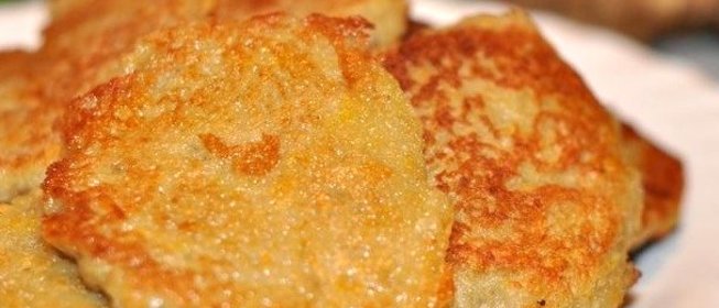 Оладьи из топинамбура