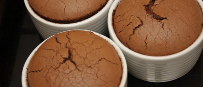 Горячий шоколадный фондан