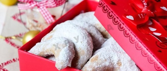 Печенье Ореховые полумесяцы