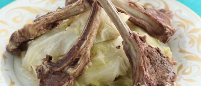 Баранье рагу с капустой