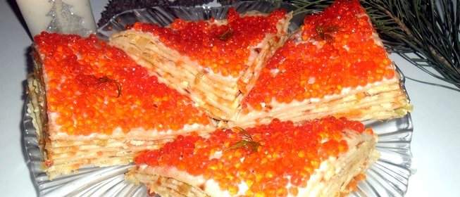 Блинный торт Простой