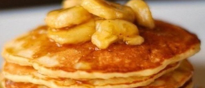 Орехово-банановые блинчики