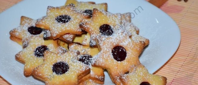Песочное печенье Звездочки