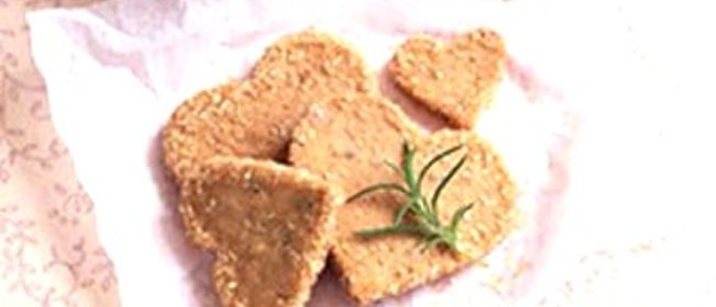 Печенье с розмарином и грецкими орехами