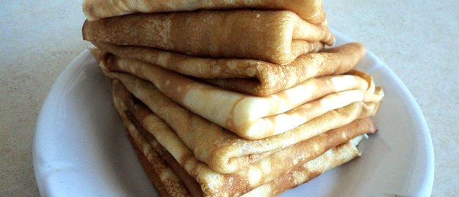 Блины на кефире