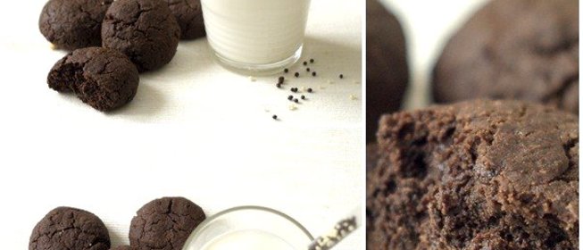 Мягкое шоколадное печенье