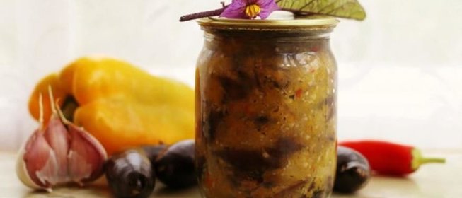 Закуска из баклажанов