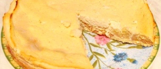 Банановая запеканка с йогуртом