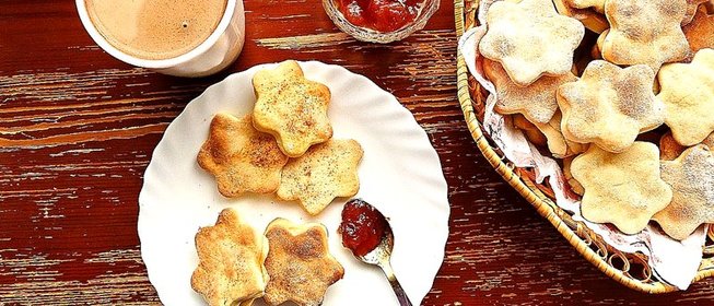 Песочное печенье с кефиром