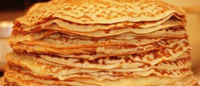 Домашние тонкие блинчики