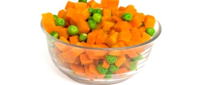 Морковь с горошком