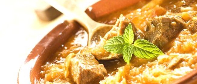 Капуста, тушенная с мясом