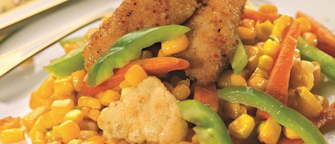 Рыбное рагу с овощами